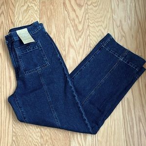 Madewell Perfect Vintage Wide-Leg Jean Patch-Pocket Edition